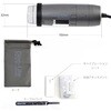EA755CA-1B x20～x220 マイクロスコープ(偏光付) エスコ 64607333