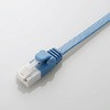カテゴリー6A準拠フラットLANケーブル