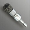 EA819BL-201 15mm 六角軸 軸付ブラシ(エンド型/スチール) エスコ 64623729