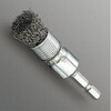EA819BL-202 20mm 六角軸 軸付ブラシ(エンド型/スチール) エスコ 64623738
