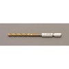 3.2mm ドリルビット(チタンコート/六角軸) エスコ