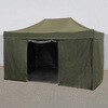 EA915-61 3.0x4.5m 四脚テント(OD色) エスコ 64634448