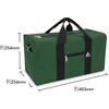 EA927CJ-41 483x254x 254mm/35.9L ボストンバッグ(ブラック) エスコ 64639603