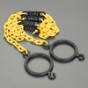 EA980AE-5 6.0mmx2m プラスチックチェーン(黄/黒コーン用フック付) エスコ 64666158