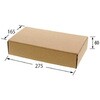 EA995BS-4 165x275x 60mm 収納ボックス(無地/10枚) エスコ 64680885