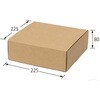 EA995BS-8 225x225x 80mm 収納ボックス(無地/10枚) エスコ 64680903