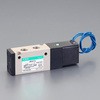 AC200V・M5 5方向電磁弁(ダイレクト配管) エスコ