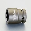 1/2"DR/19mm インパクト八角ソケット(二重四角) エスコ