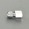 G 3/8"x12mm ユニオン(圧力計/ステンレス製) エスコ
