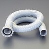 G1.1/4"x1.0m [ねじ込式]流し台用排水ホース エスコ