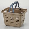 EA505AS-23 310x249x209mm/10L バスケット(茶/4個) エスコ 64726333