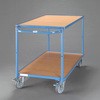 1000x600mm/300kg 運搬車(二段式/ブレーキ付) エスコ