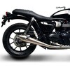 Termignoni / テルミニョーニ 2X1 Street ステンレス TRIUMPH STREET TWIN (2016-2019) | T00909400SSX