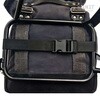 Unitgarage / ユニットガレージ A universal side bag in Canvas， Black/Black | U003-Black-Black