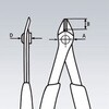 EA536KG-41 125mm 精密ニッパー・絶縁(グリップ付/ステンレス) エスコ 64730409