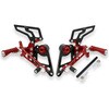 CNC Racing Adjustable rear sets Ducati Monster S2R S4R S4RS， Red | PE170R