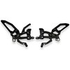 CNC Racing Adjustable rear sets RPS Ducati Panigale V4 series for V4， V4 S and V4 Speciale - EASY， Black | PE407B