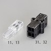 差込形電線コネクター(VVF2心用/雄/20個) エスコ