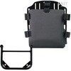 Unitgarage / ユニットガレージ Aluminum bag holder with adjustable front in Hypalon and Quick Release System + Universal subframe， Black | UG007+U000+1006-Black