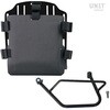 Unitgarage / ユニットガレージ Aluminum bag holder with adjustable front in Hypalon and Quick Release System + subframe， Black | UG007+U000+1021SX-Black