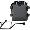 Unitgarage / ユニットガレージ Aluminum bag holder with adjustable front in Hypalon and Quick Release System + subframe， Black | UG007+U000+2216DX-Black