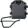 Unitgarage / ユニットガレージ Aluminum bag holder with adjustable front in Hypalon and Quick Release System + subframe， Black | UG007+U000+2504DX-Black
