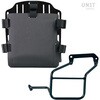 Unitgarage / ユニットガレージ Aluminum bag holder with adjustable front in Hypalon and Quick Release System + subframe， Black | UG007+U000+3600SX-Black