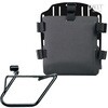 Unitgarage / ユニットガレージ Aluminum bag holder with adjustable front in Hypalon and Quick Release System + subframe， Black | UG007+U000+3700DX-Black