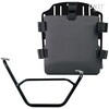 Unitgarage / ユニットガレージ Aluminum bag holder with adjustable front in Hypalon and Quick Release System + right subframe， Black | UG007+U000+1901DX-Black