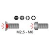 EA584AH-1 M2.5-M6 XN[GLXgN^[hCo[(ђʕ) GXR 64736937