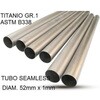TU.T.4 Cafe Racer Tubo titanio seamleSs D52mm�~1mm L1000mm Titanio seamless Gr.1 TUBE AISI Tig GPR Exhaust (�W�[�s�[�A�[���G�L�]�[�X�g) 64739729