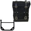 Unitgarage / ユニットガレージ Canvas side bag + Universal frame， Black/Black | U001+1006_Black-Black