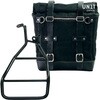 Unitgarage / ユニットガレージ Canvas Side Pannier Scram 22L-30L + Right Subframe Sportster S 1250， Black/Black | U201+3320DX-Black-Black