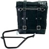 Unitgarage / ユニットガレージ Canvas Side Pannier Scram 22L-30L + Right Subframe Yamaha， Black/Black | U201+2504DX-Black-Black