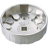 EA604AV-75 74.7mm カップ型オイルフィルターレンチ エスコ 64741593
