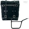 Unitgarage / ユニットガレージ Canvas Side Pannier Scram 22L-30L + Left Subframe Pan America 1250， Black/Black | U201+3304SX-Black-Black