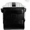 Unitgarage / ユニットガレージ Carrying system in aluminum with adjustable leather front and Quick Release System， Black | U085+U000-Black