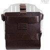 Unitgarage / ユニットガレージ Carrying system in aluminum with adjustable leather front and Quick Release System， Brown | U085+U000-Brown