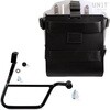 Unitgarage / ユニットガレージ Carrying system in aluminum with adjustable leather front， Quick Release System and frame (2016 until now)， Black/Silver | U085+U000+1011DX-Black-Silver