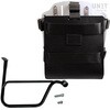 Unitgarage / ユニットガレージ Carrying system in aluminum with adjustable leather front， Quick Release System and frame (2016 until now)， Black/Silver | U085+U000+1020DX-Black-Silver