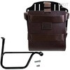 Unitgarage / ユニットガレージ Carrying system in aluminum with adjustable leather front， Quick Release System and frame (2016 until now)， Brown/Black | U085+U000+1020DX-Brown-Black