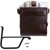 Unitgarage / ユニットガレージ Carrying system in aluminum with adjustable leather front， Quick Release System and frame (2016 until now)， Brown/Silver | U085+U000+1020DX-Brown-Silver