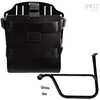 Unitgarage / ユニットガレージ Carrying system in aluminum with adjustable leather front， Quick Release System and frame (2016 until now)， Black/Black | U085+U000+1020SX-Black-Black