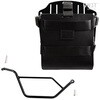 Unitgarage / ユニットガレージ Carrying system in aluminum with adjustable leather front， Quick Release System and frame， Black/Black | U085+U000+1524DX-Black-Black