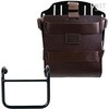 Unitgarage / ユニットガレージ Carrying system in aluminum with adjustable leather front， Quick Release System and frame， Brown/Black | U085+U000+3400-Brown-Black