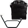 Unitgarage / ユニットガレージ Carrying system in aluminum with adjustable leather front， Quick Release System and right frame， Black/Black | U085+U000+1901DX-Black-Black