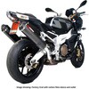 EAP52CEO Factory オーバルスリップオン カーボンファイバースリーブ eマーク Aprilia RSV1000 Factory/ Millie Scorpion (スコーピオン) 64756714