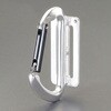EA638CG-52 39x77x 110mm ツールホルダー(アルミ製/シルバー) エスコ 64756853