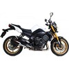 EYA87CEO Factory オーバルスリップオン カーボンファイバースリーブ eマーク Yamaha FZ8 2010 - 2016 Scorpion (スコーピオン) 64756967