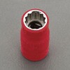 EA640MC-14B 3/8"DRx14mm 絶縁ソケット(薄肉) エスコ 64757578